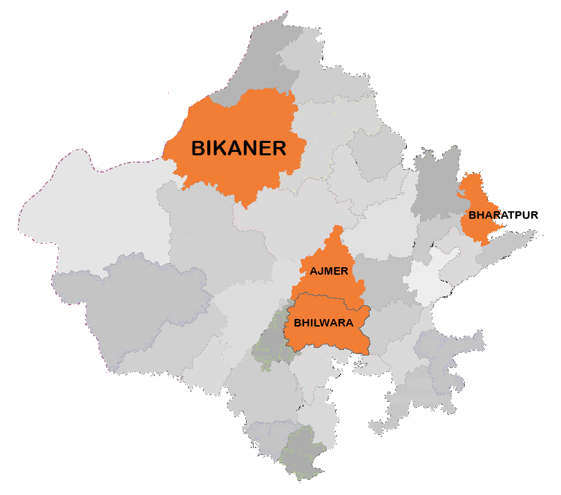 Rajasthan Map